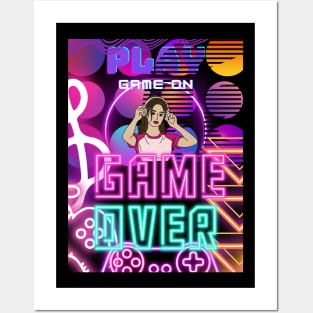 Play Game On Game Over Posters and Art